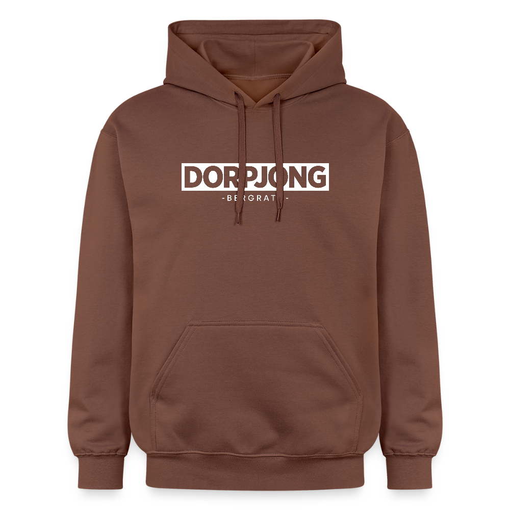 Hoodie | Dorpjong Bergrath Premium | Manns-Lüü - Kakao