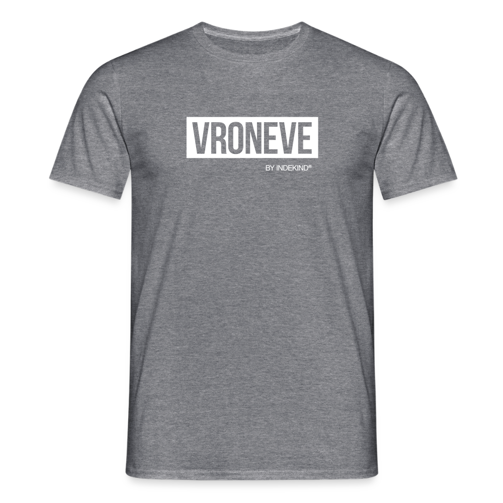 T-Shirt | Vroneve Klassik | Manns-Lüü - Graphit meliert