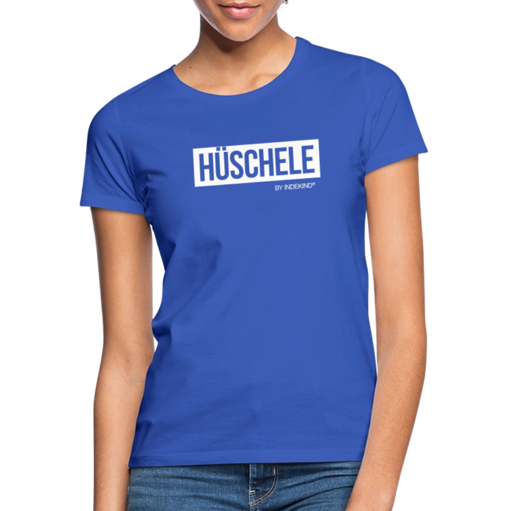 T-Shirt | Hüschele Klassik | Mädsche - Royalblau