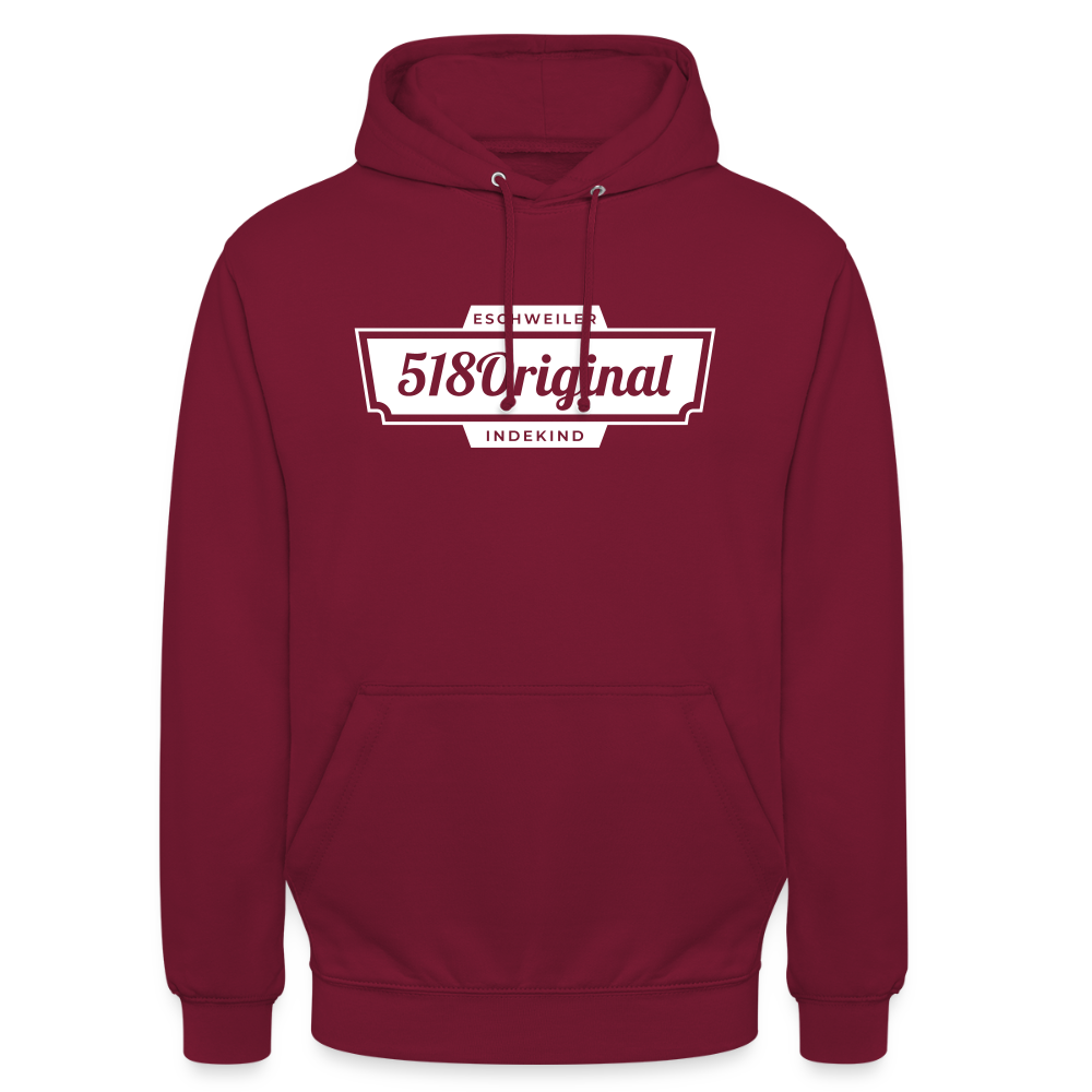 Hoodie | 518Original | Fü allemoole - Bordeaux