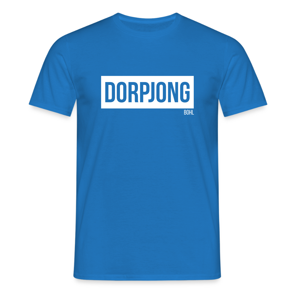 T-Shirt | Dorpjong Bohl Klassik | Manns-Lüü - Royalblau