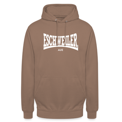 Statement-Hoodie | Aue | Fü allemoole - Mokka