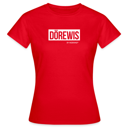 T-Shirt | Dörewis Klassik | Mädsche - Rot