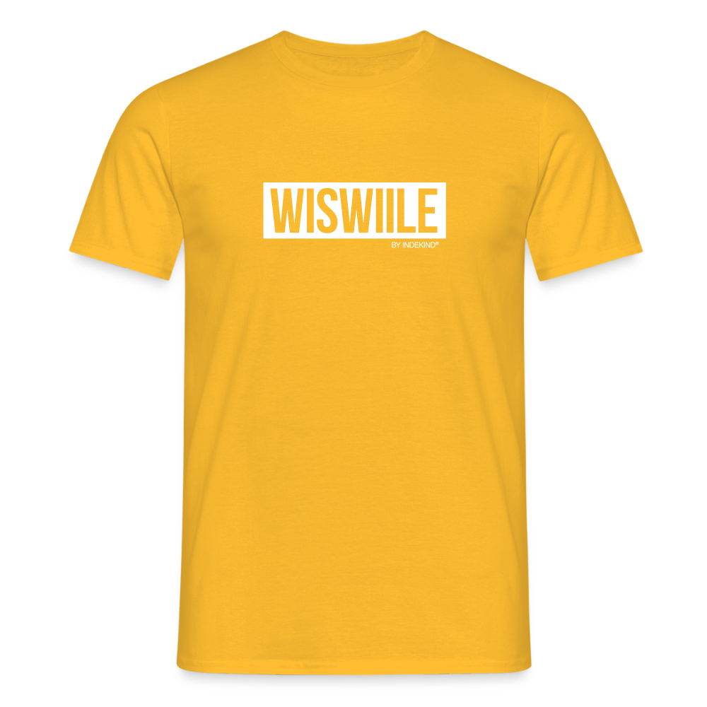 T-Shirt | Wiswiile Klassik | Manns-Lüü - Gelb