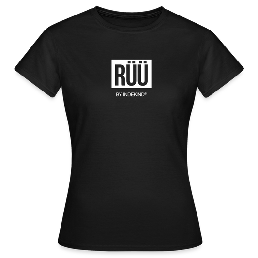 T-Shirt | Rüü Klassik | Mädsche - Schwarz