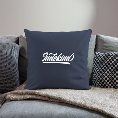 Sofakissen mit Füllung | Indekind Klassik | 44 x 44 cm - Navy