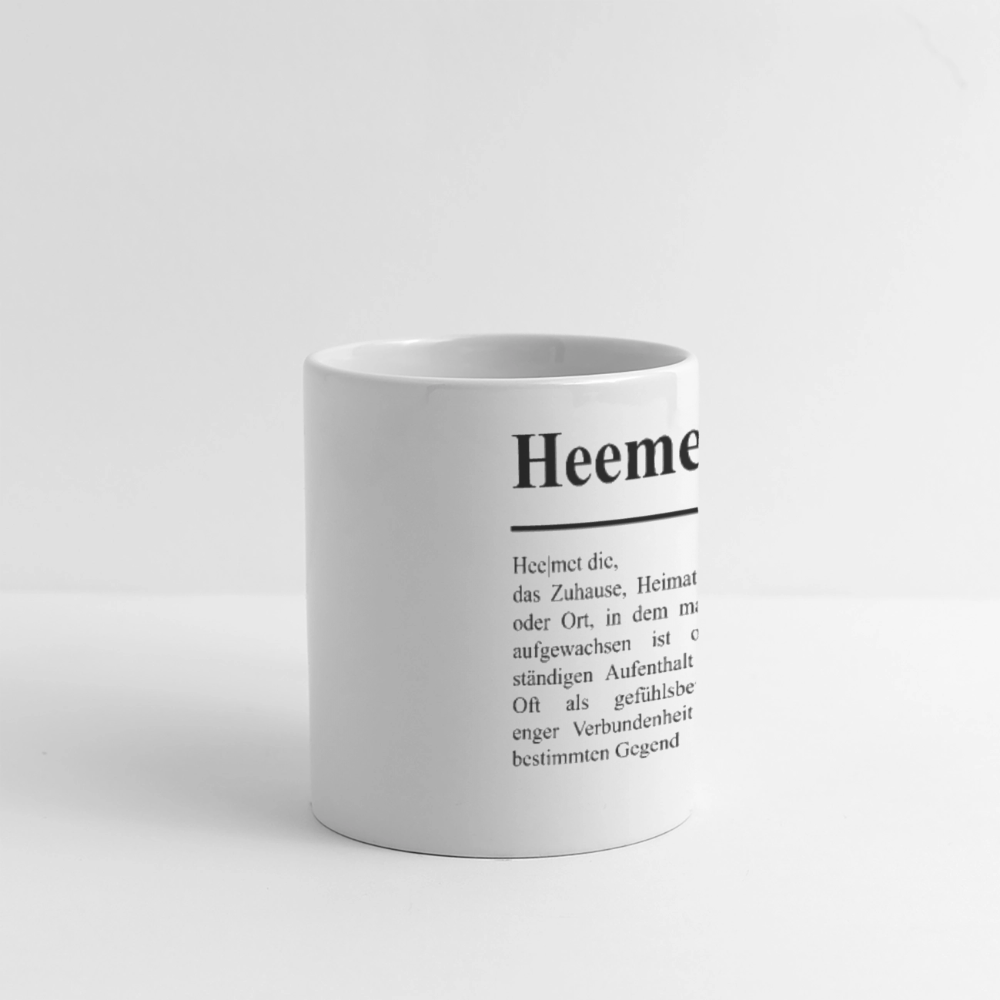 Tasse | Eischwiele Platt | Heemet - Weiß