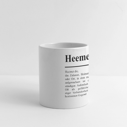 Tasse | Eischwiele Platt | Heemet - Weiß