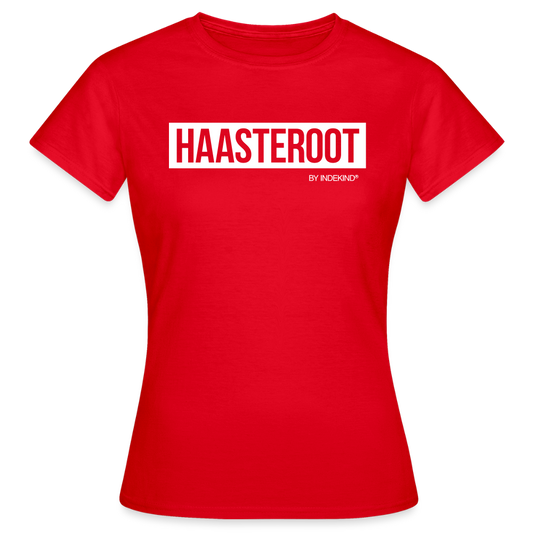 T-Shirt | Haasteroot Klassik | Mädsche - Rot