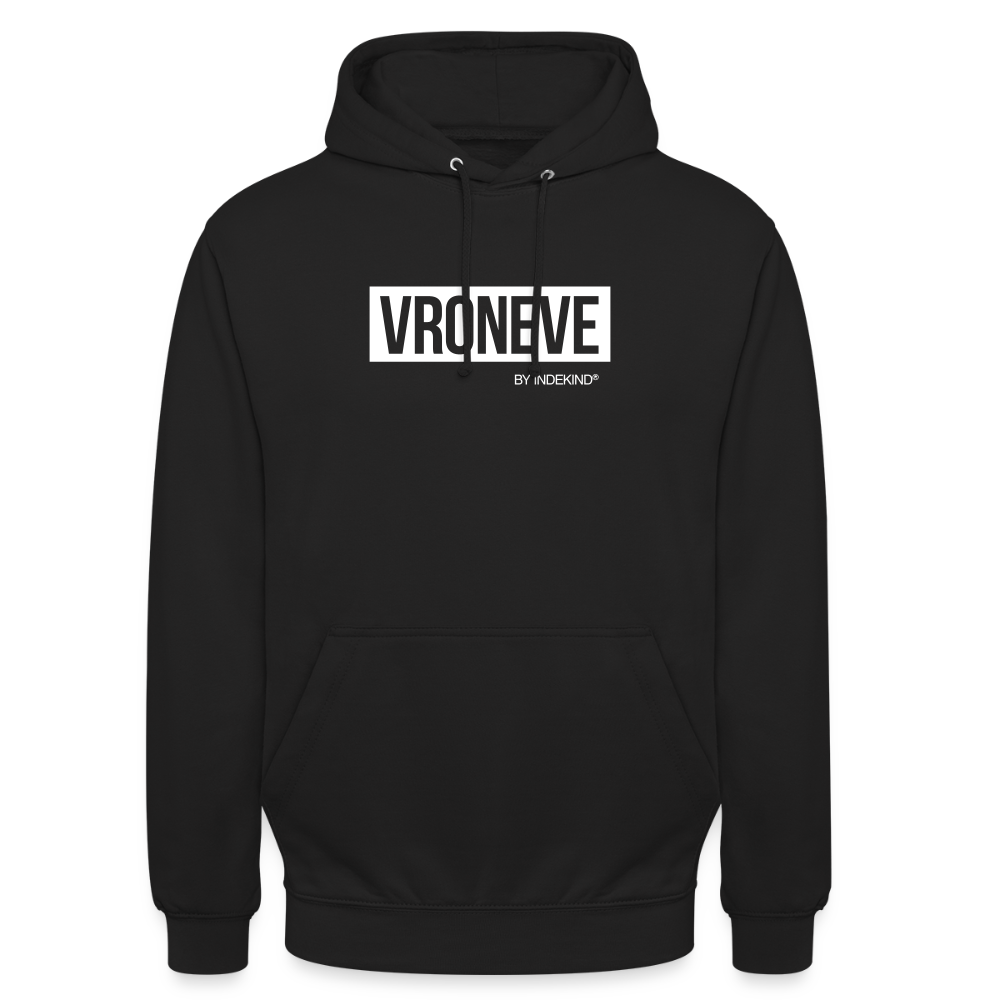 Hoodie | Vroneve Klassik | Fü allemoole - Schwarz