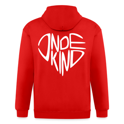 Zipper | Indekind Premium | Herz-Logo | Fü allemoole - Rot