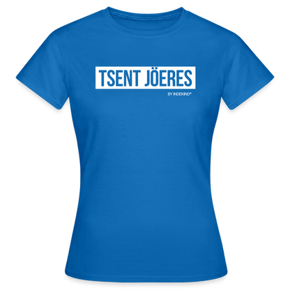 T-Shirt | Tsent Jöeres Klassik | Mädsche - Royalblau