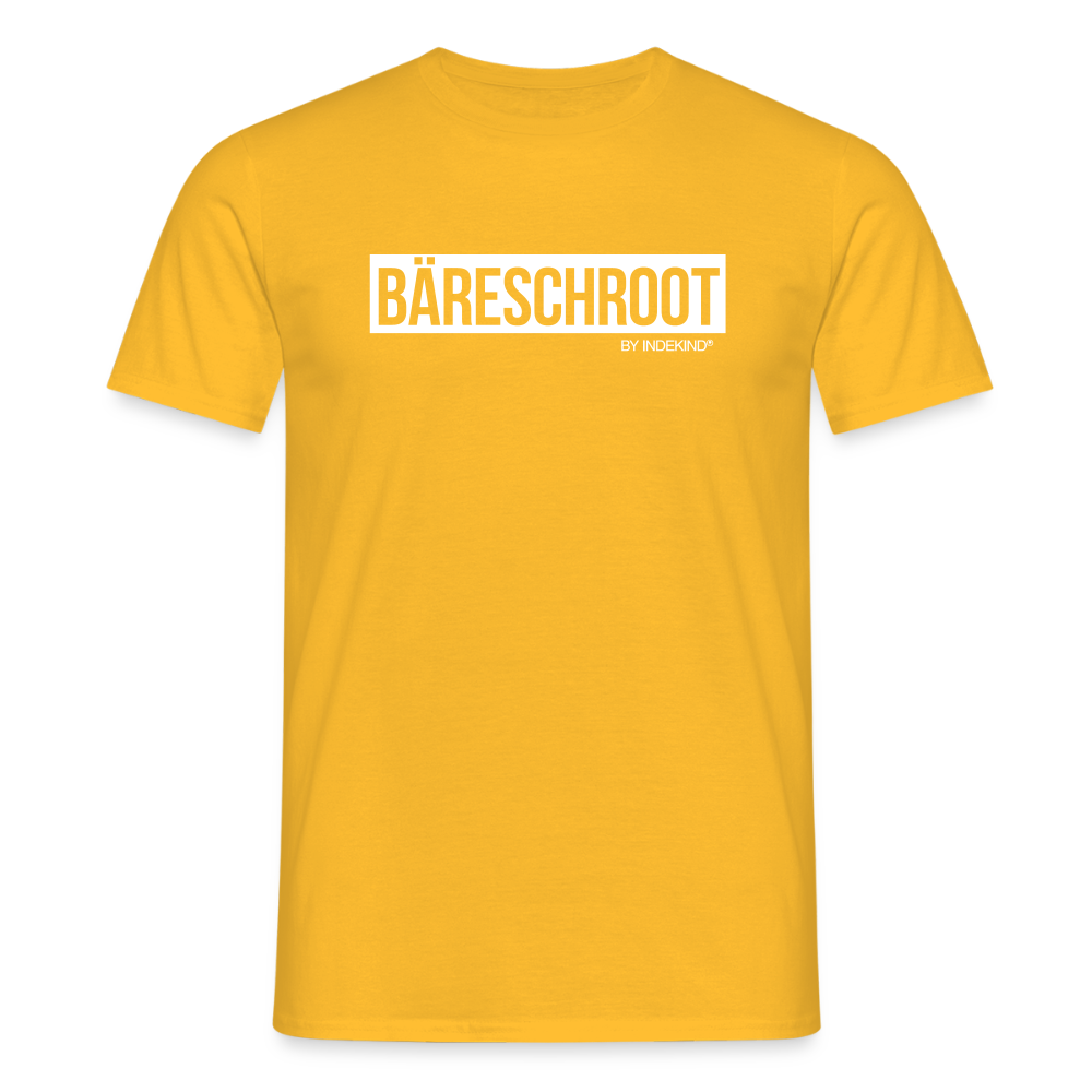 T-Shirt | Bäreschroot Klassik | Manns-Lüü - Gelb