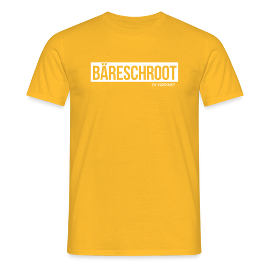 T-Shirt | Bäreschroot Klassik | Manns-Lüü - Gelb