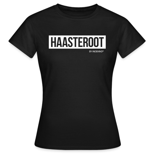 T-Shirt | Haasteroot Klassik | Mädsche - Schwarz