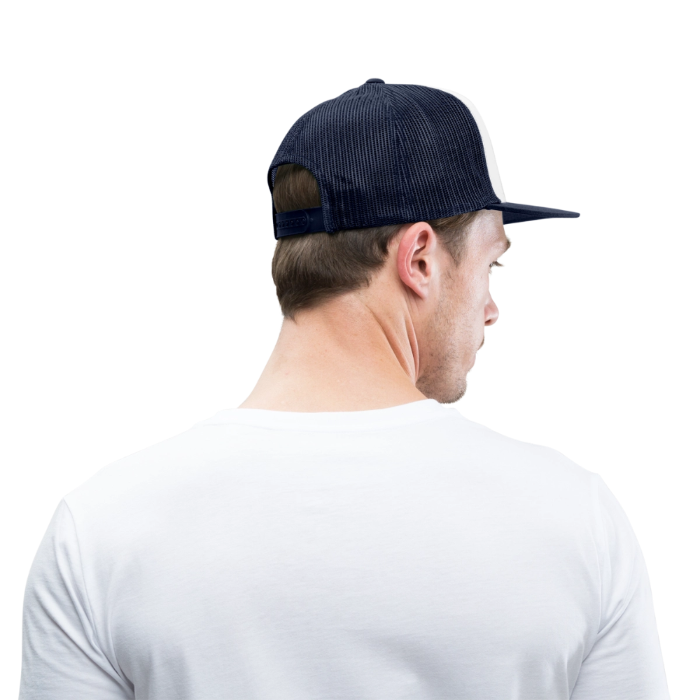 Trucker Cap  | Indekind Klassik - Weiß/Navy