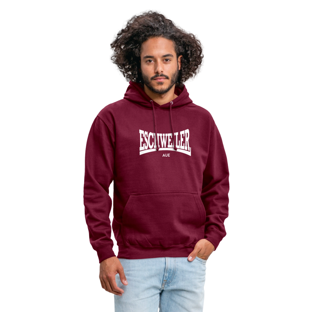 Statement-Hoodie | Aue | Fü allemoole - Bordeaux