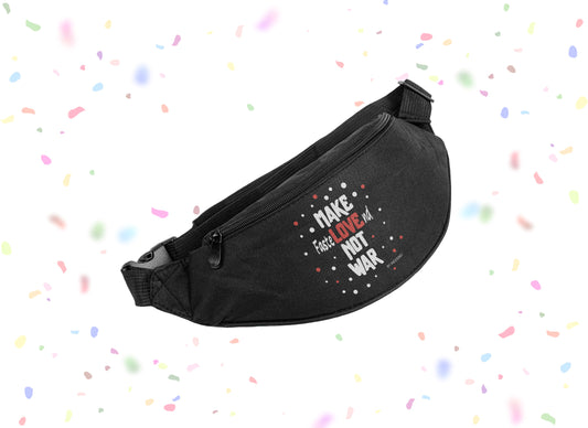 Gürteltasche | Fastelovend weiß/rot