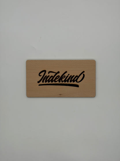 Holzbrettchen Indekind