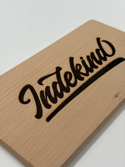 Holzbrettchen Indekind