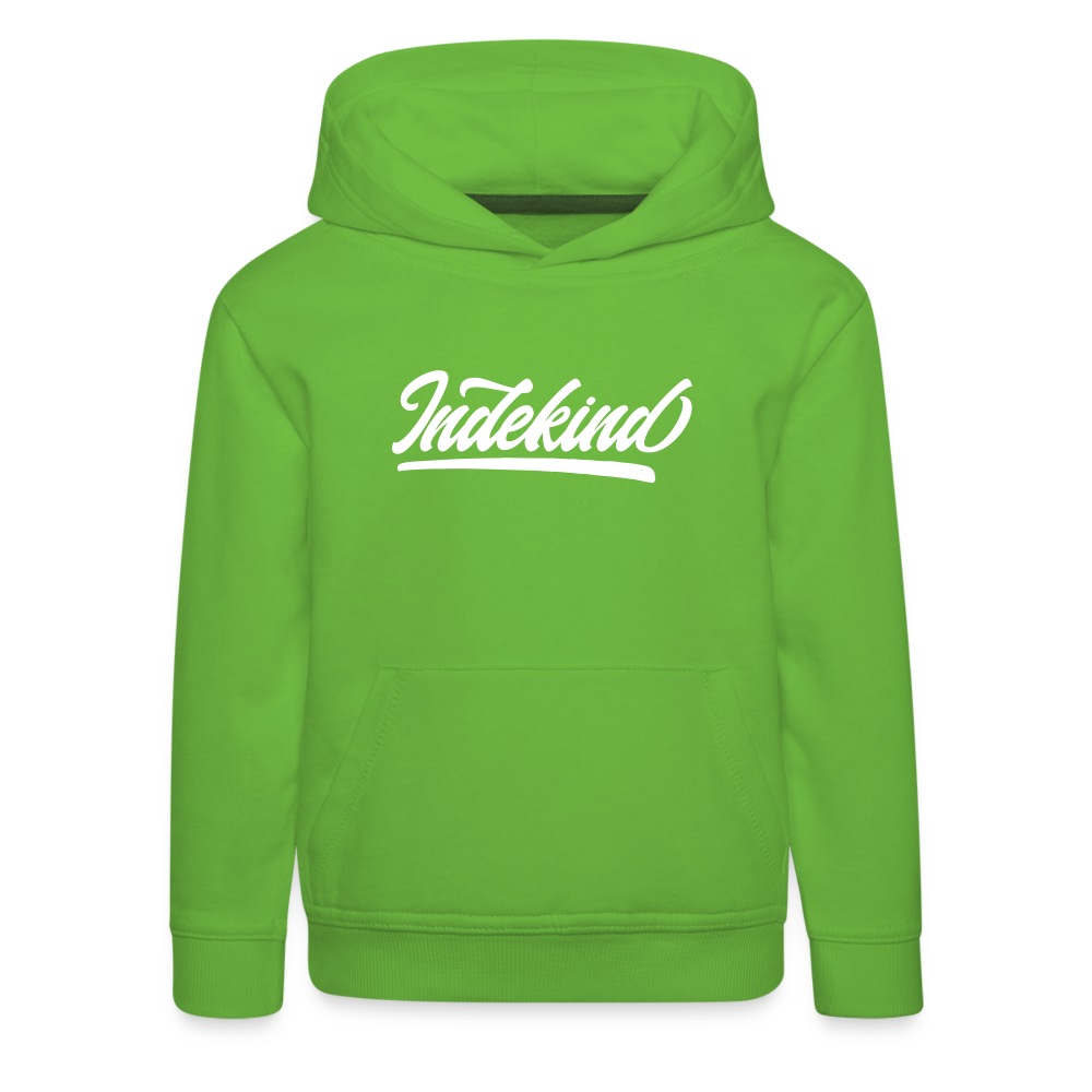Hoodie | Indekind Premium | Kenk - Hellgrün
