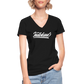 T-Shirt V-Schnitt | Indekind Klassik | Mädsche - Schwarz