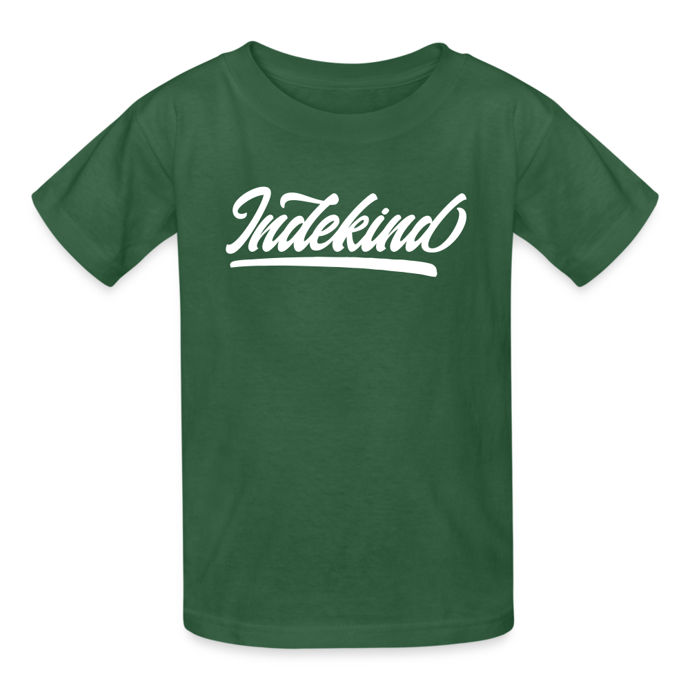 T-Shirt | Indekind Klassik | Kenk - Flaschengrün