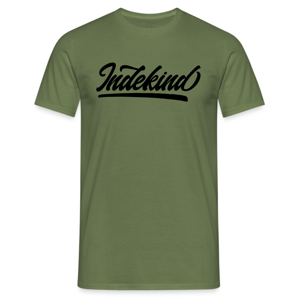 T-Shirt | Indekind Klassik | Manns-Lüü - Militärgrün