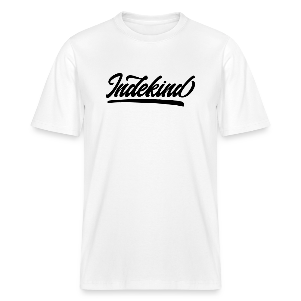 T-Shirt | Indekind Klassik | Manns-Lüü | Organic - weiß