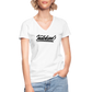 T-Shirt V-Schnitt | Indekind Klassik | Mädsche - weiß