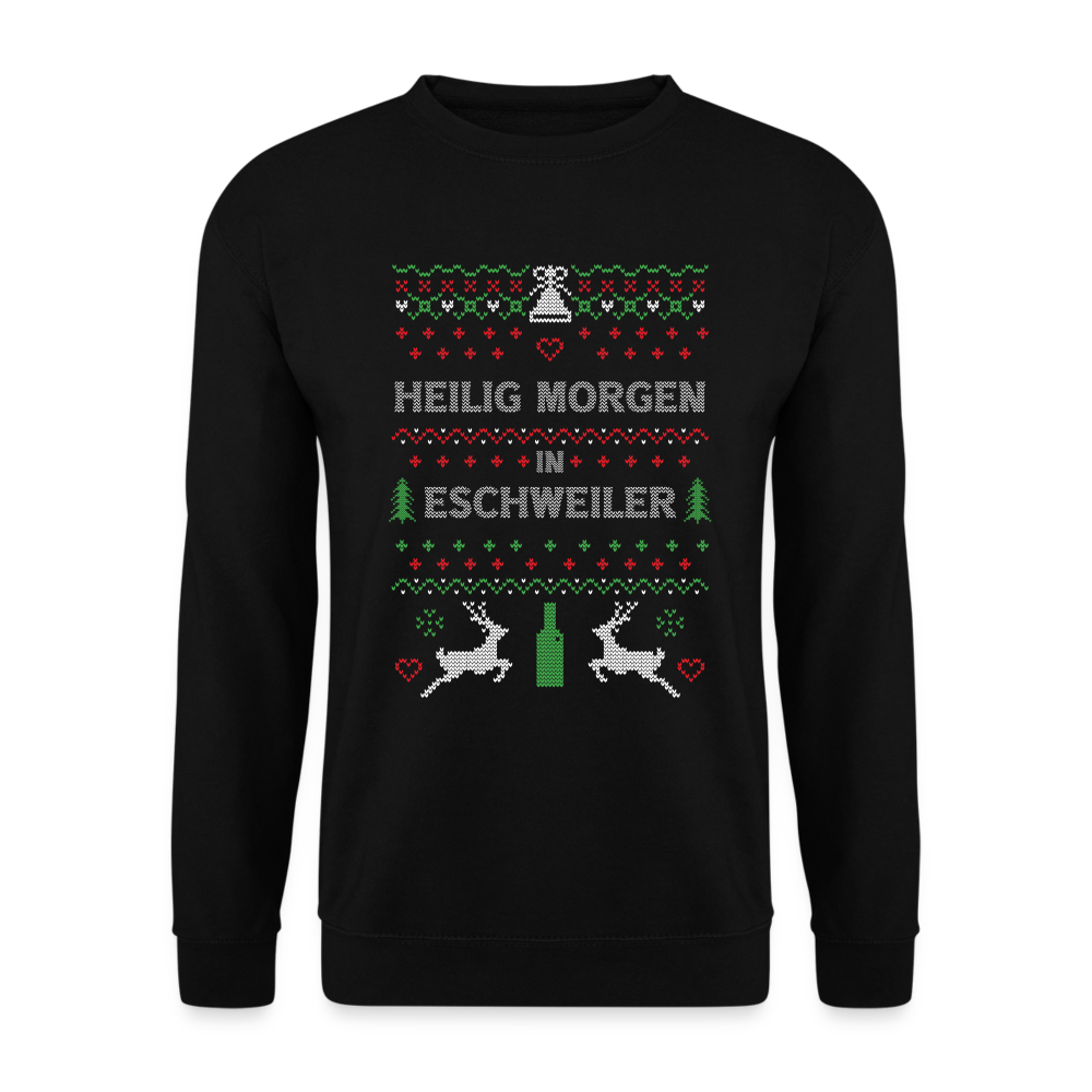 Sweater | Ugly Christmas Heilig Morgen Eschweiler - Schwarz