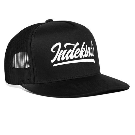 Trucker Kappe | Indekind Klassik - Schwarz/Schwarz