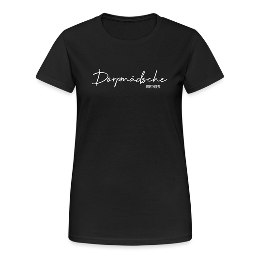 T-Shirt | Dorpmädsche Roethgen Klassik | Mädsche - Schwarz