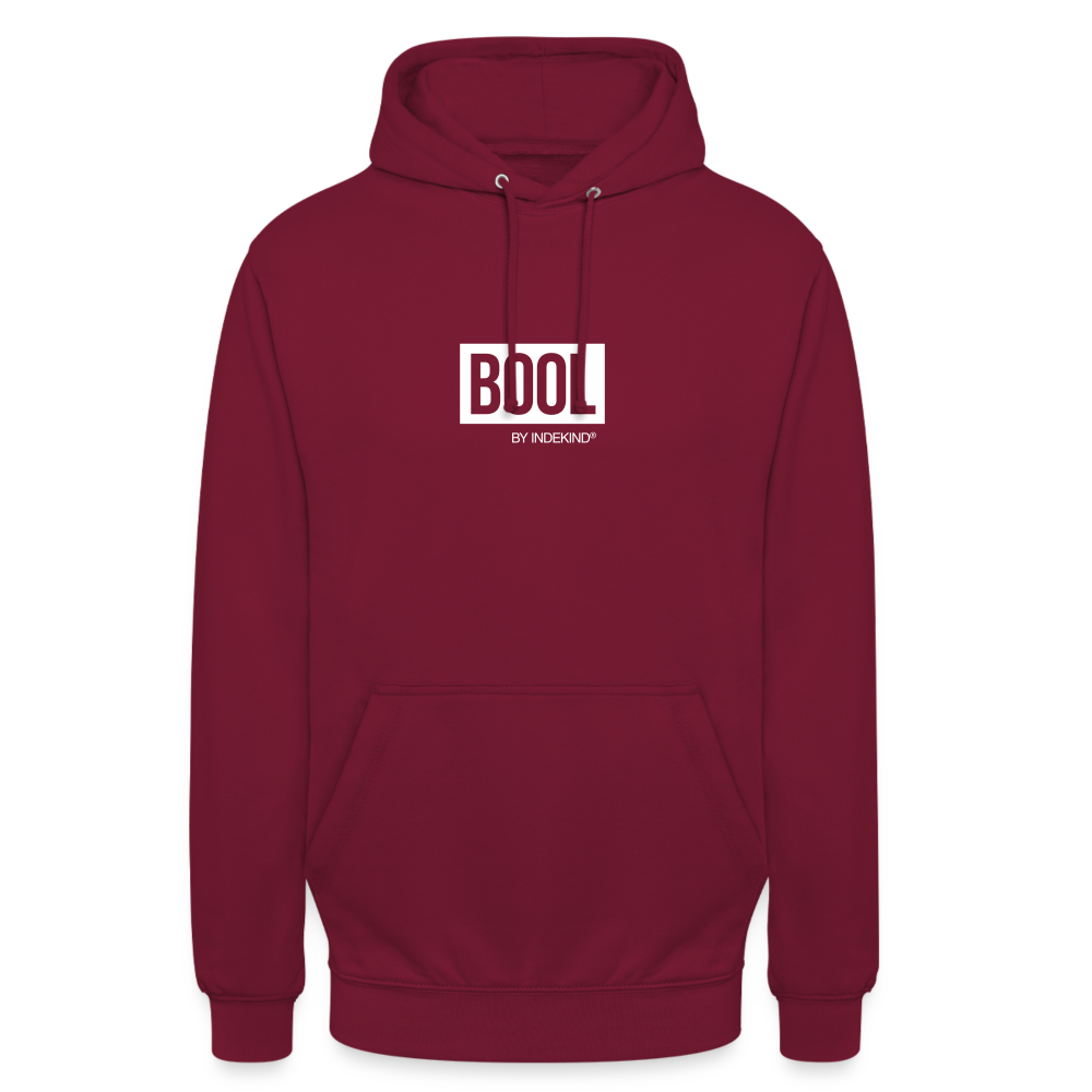 Hoodie | Bool Klassik | Fü allemoole - Bordeaux