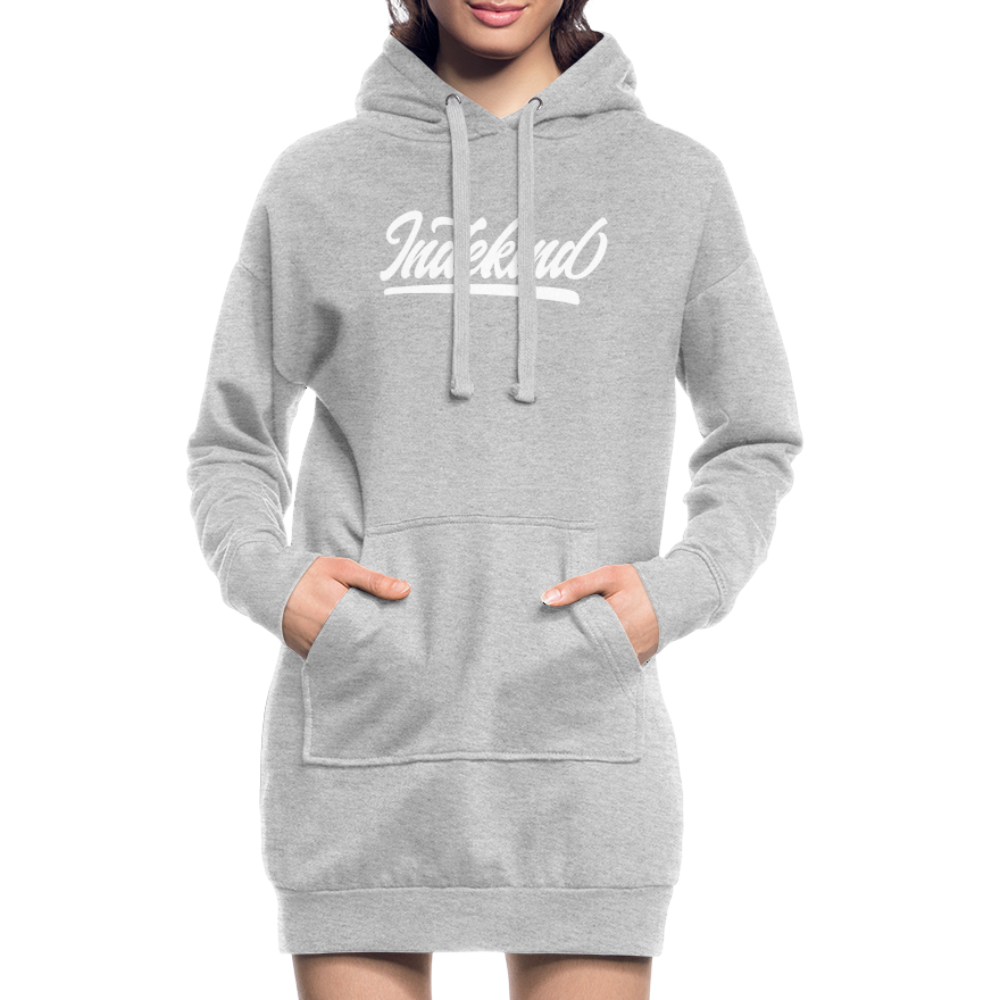 Hoodie-Kleid | Indekind | Mädsche - Grau meliert