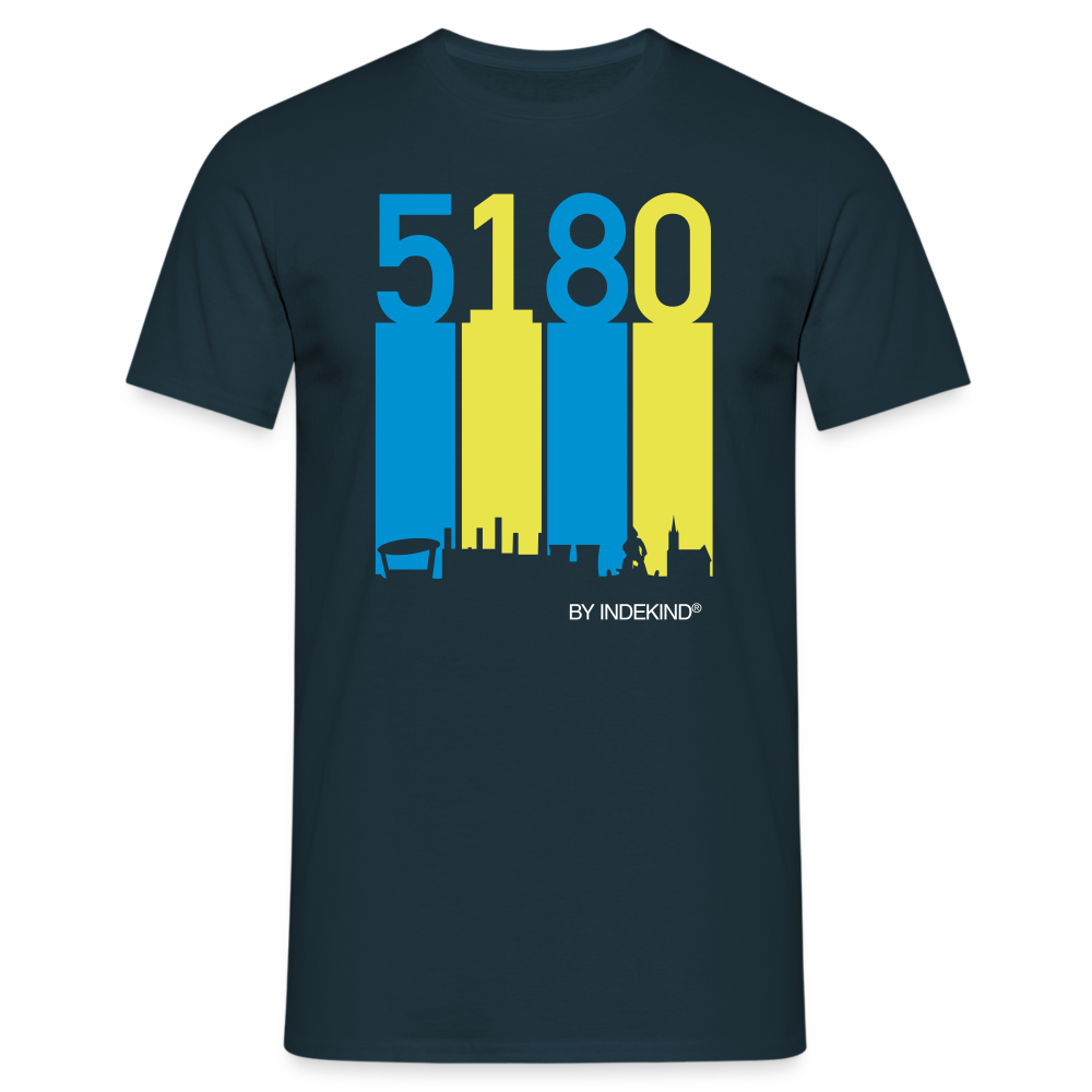 T-Shirt | 5180 Skyline | Manns-Lüü - Navy