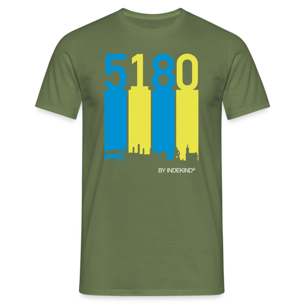 T-Shirt | 5180 Skyline | Manns-Lüü - Militärgrün