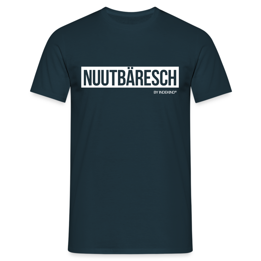 T-Shirt | Nuutbäresch Klassik | Manns-Lüü - Navy