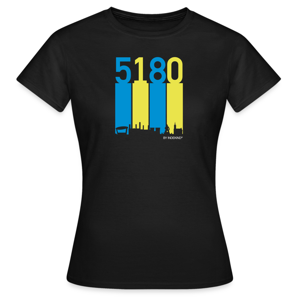 T-Shirt | 5180 Skyline | Mädsche - Schwarz