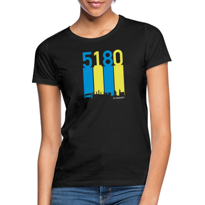 T-Shirt | 5180 Skyline | Mädsche - Schwarz