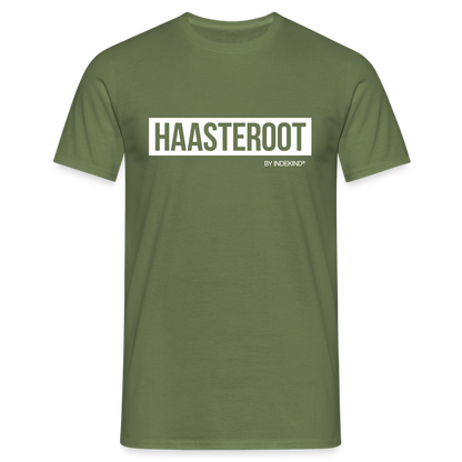 T-Shirt | Haasteroot Klassik | Manns-Lüü - Militärgrün