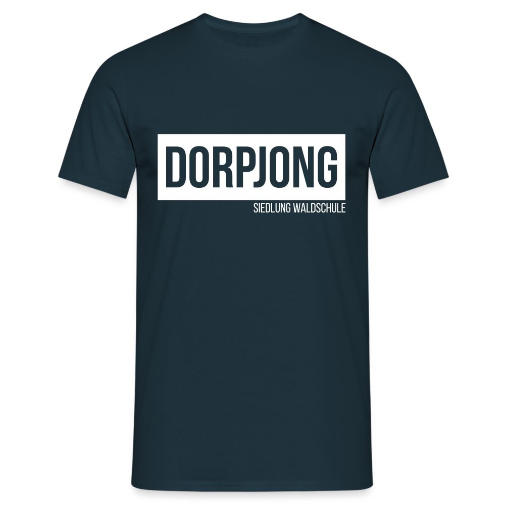 T-Shirt | Dorpjong Siedlung Waldschule Klassik | Manns-Lüü - Navy
