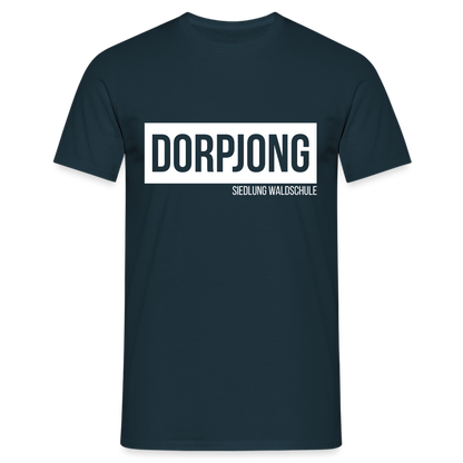 T-Shirt | Dorpjong Siedlung Waldschule Klassik | Manns-Lüü - Navy