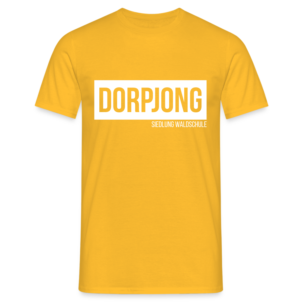 T-Shirt | Dorpjong Siedlung Waldschule Klassik | Manns-Lüü - Gelb