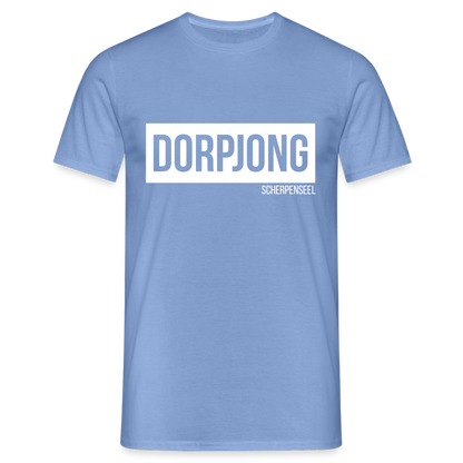 T-Shirt | Dorpjong Scherpenseel Klassik | Manns-Lüü - carolina blue