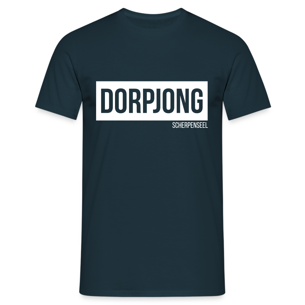 T-Shirt | Dorpjong Scherpenseel Klassik | Manns-Lüü - Navy