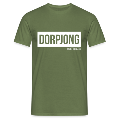 T-Shirt | Dorpjong Scherpenseel Klassik | Manns-Lüü - Militärgrün