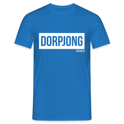 T-Shirt | Dorpjong Hücheln Klassik | Manns-Lüü - Royalblau
