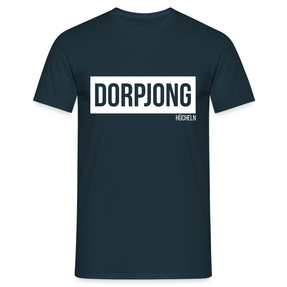 T-Shirt | Dorpjong Hücheln Klassik | Manns-Lüü - Navy