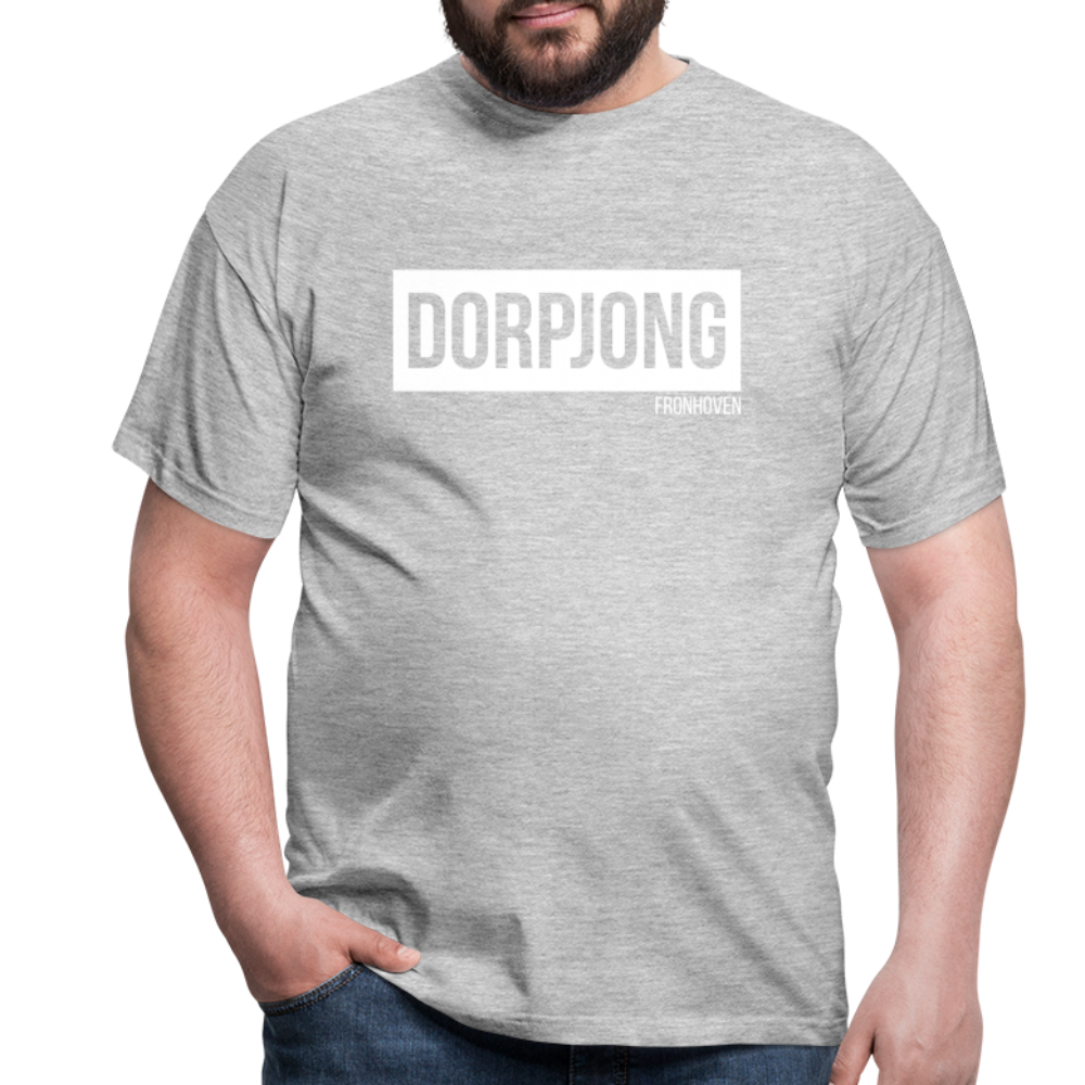T-Shirt | Dorpjong Fronhoven Klassik | Manns-Lüü - Grau meliert